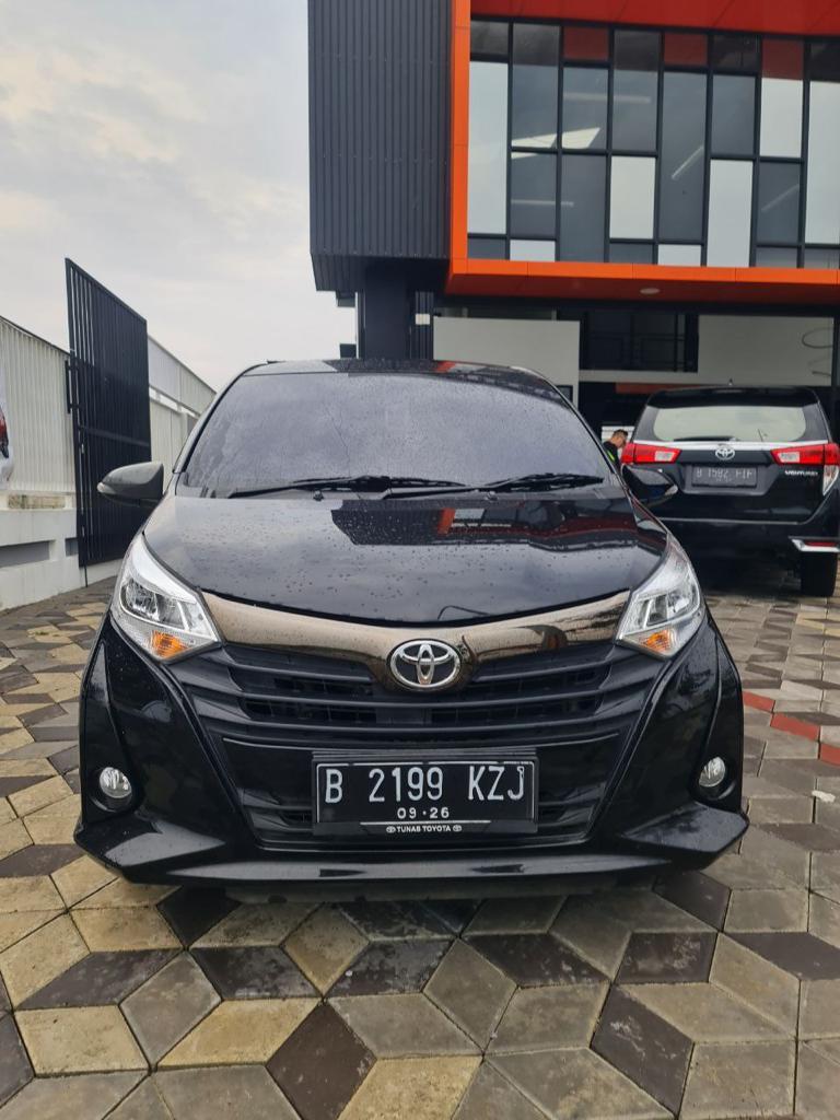 Toyota Calya G Manual Tahun 2021 Warna Hitam metalik kondisi Mulus Terawat Sangat istimewa